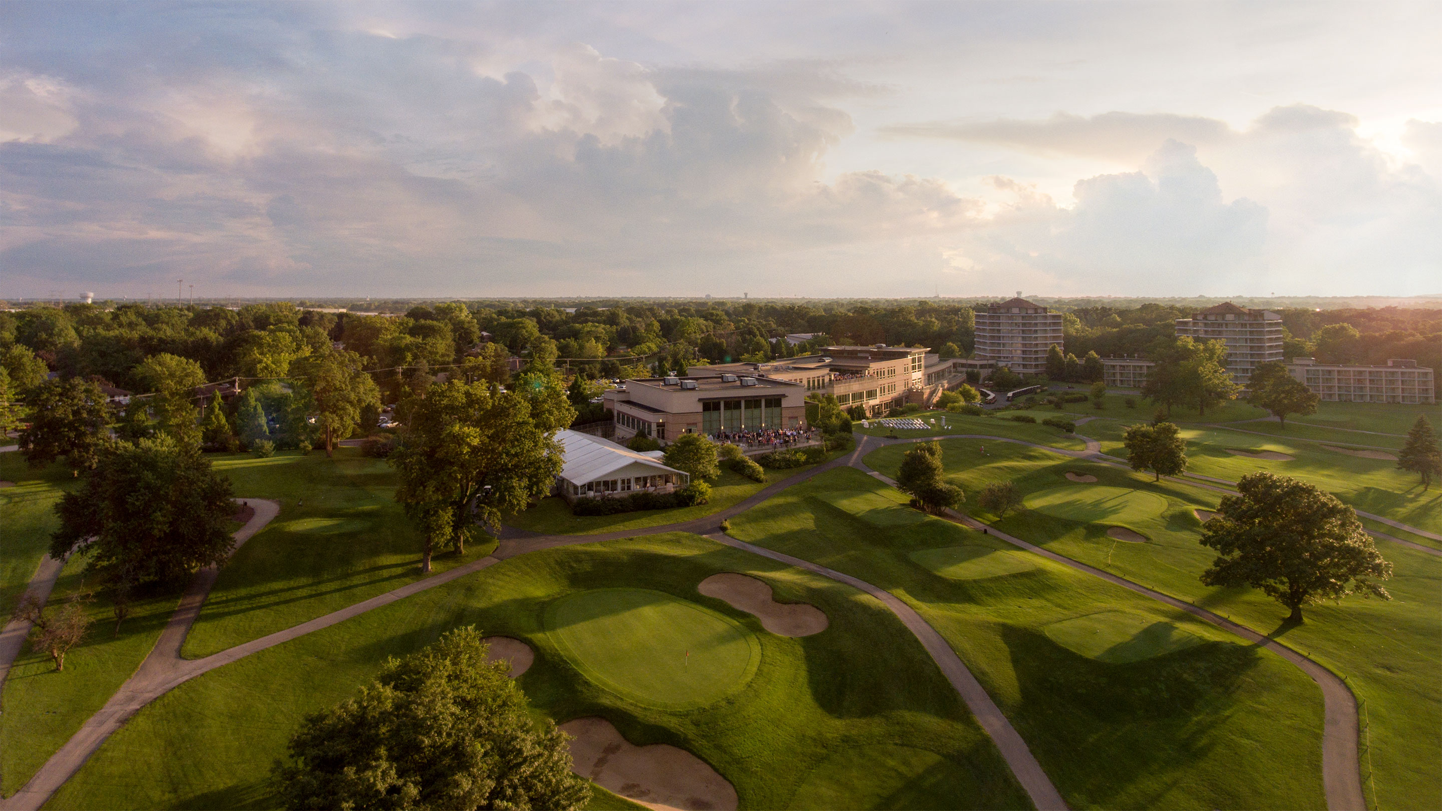 Eaglewood aerial shot